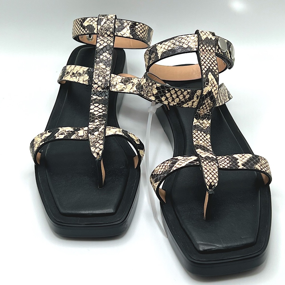 Rebecca mink off brand new flat sandals size 6